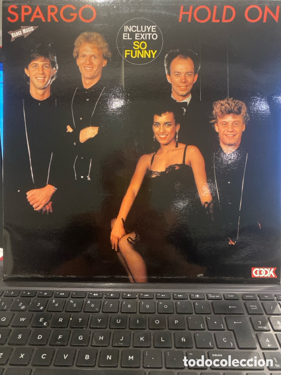 Discos de vinilo: SPARGO - HOLD ON LP SPAIN 1982 - Foto 1