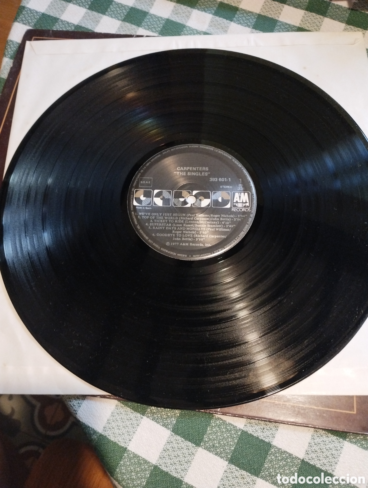 Discos de vinilo: Carpenters the singles 1969-1973 - Foto 3