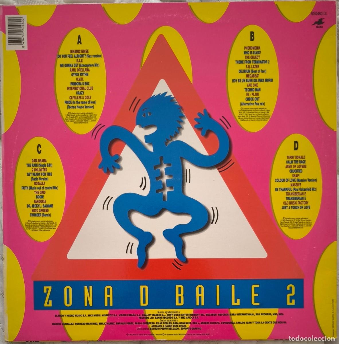 Discos de vinilo: Zona D Baile Volumen 2 (2xLP) - Foto 2