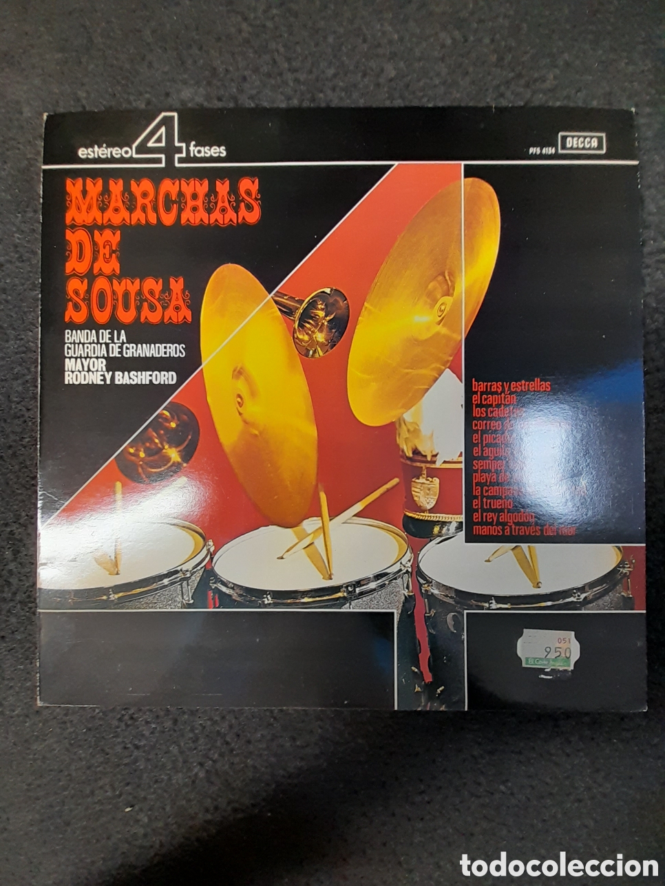 Discos de vinilo: LP-123. LP DISCO DE VINILO. MARCHAS DE SOUSA. DECCA. - Foto 1
