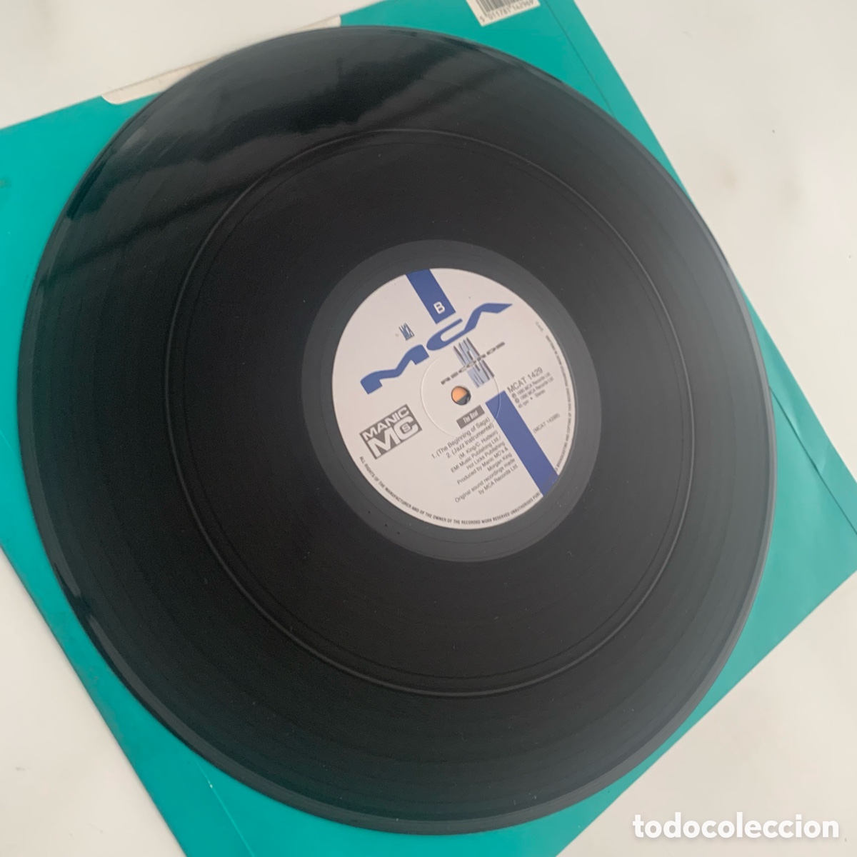 Discos de vinilo: Maxi 12&rsquo;&rsquo; Manic MCs - The Beat de 1990 - Foto 3