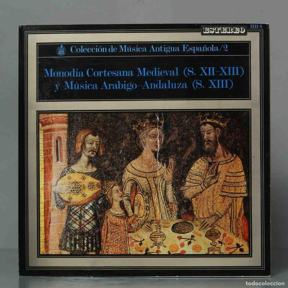 Vinyl-Schallplatten: LP. Monodia Cortesana Medieval (Siglos Xll-Xlll) - Musica Arabigo-Andaluza (SigloXlll). ATRIUM MUSIC