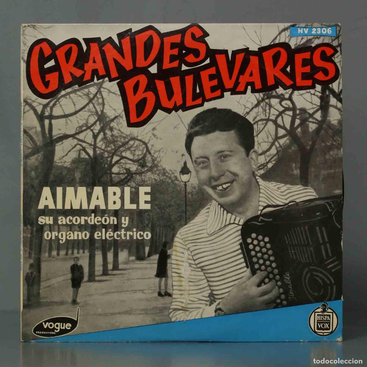 Discos de vinilo: LP. Aimable &ndash; Grandes Bulevares - Foto 1