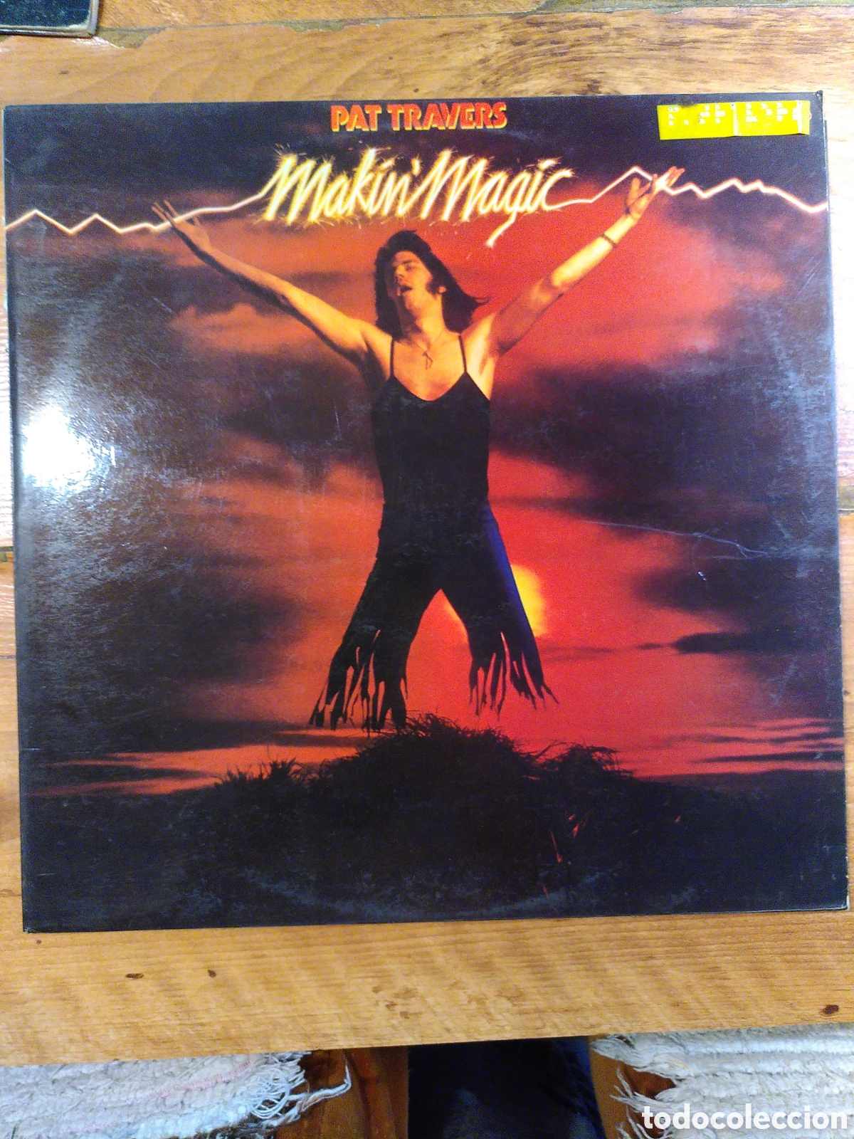 Discos de vinilo: Pat Travers - Making Magic - LP (1977) - Foto 1