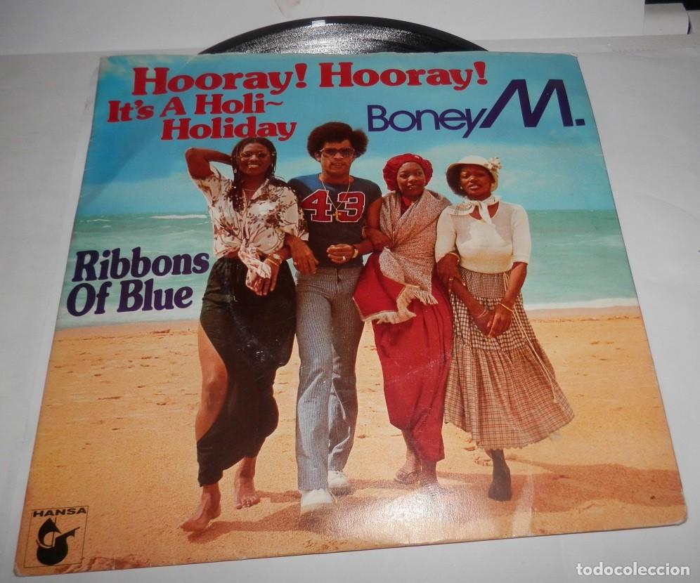 Discos de vinilo: DISCO SINGLE DE VINILLO DE LA BANDA BONEY M. - Foto 1