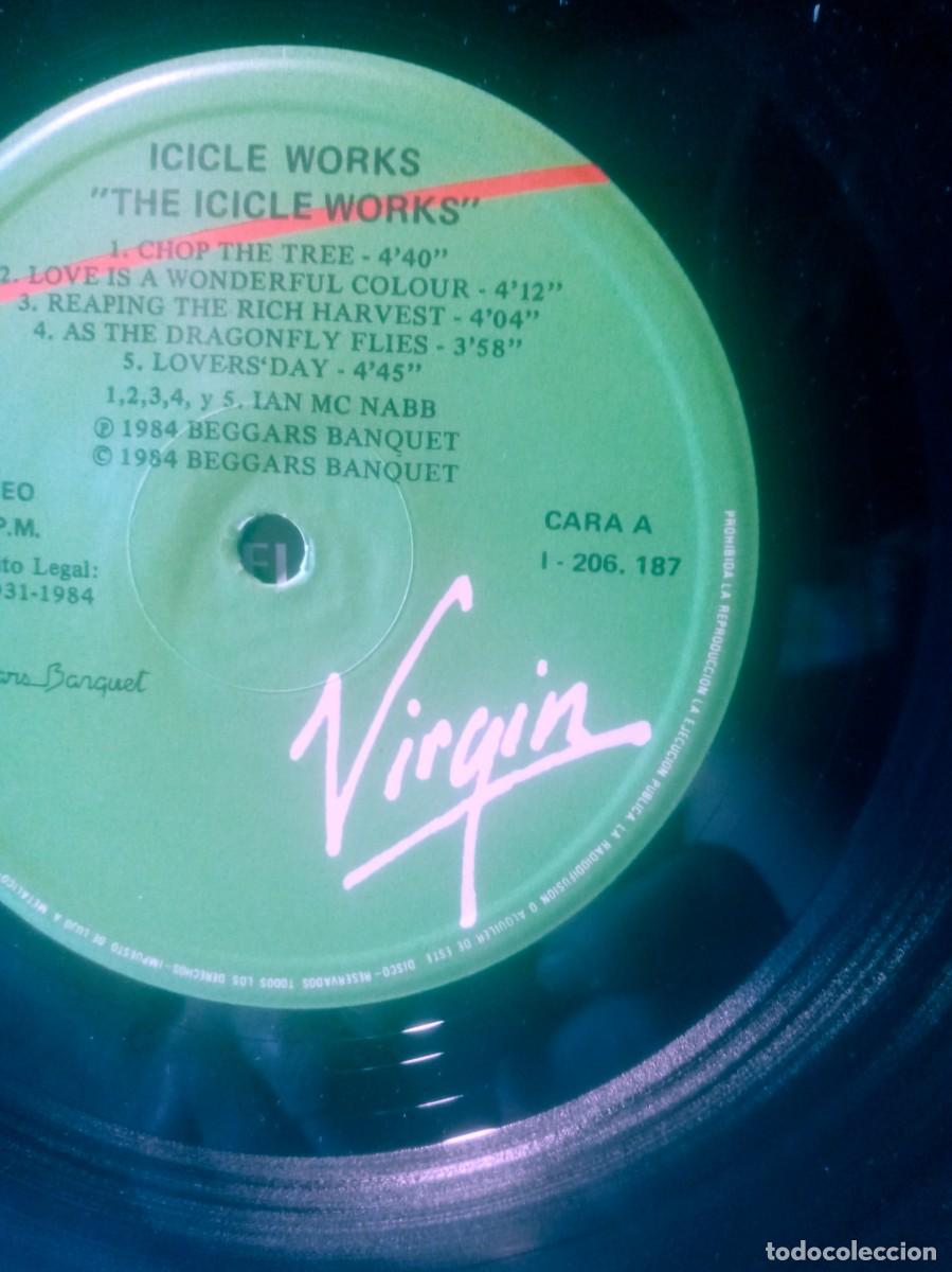 Discos de vinilo: THE ICICLE WORKS-ICICLE WORKS. - Foto 3