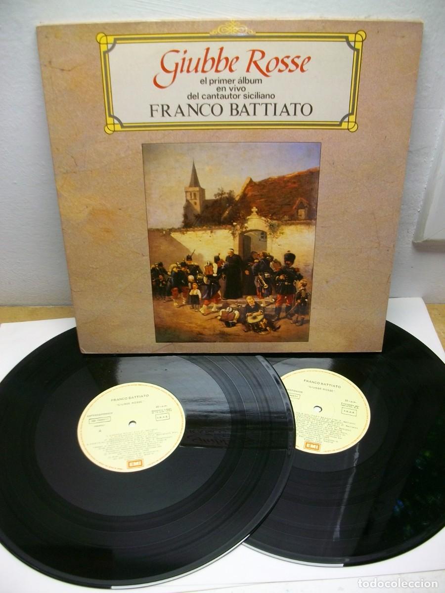 Discos de vinilo: Franco Battiato &ndash; Giubbe Rosse 2 LP - Foto 1
