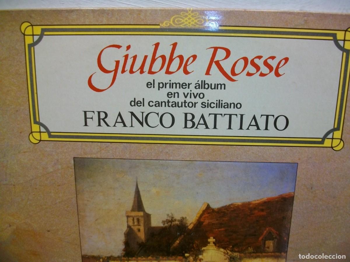 Discos de vinilo: Franco Battiato &ndash; Giubbe Rosse 2 LP - Foto 2