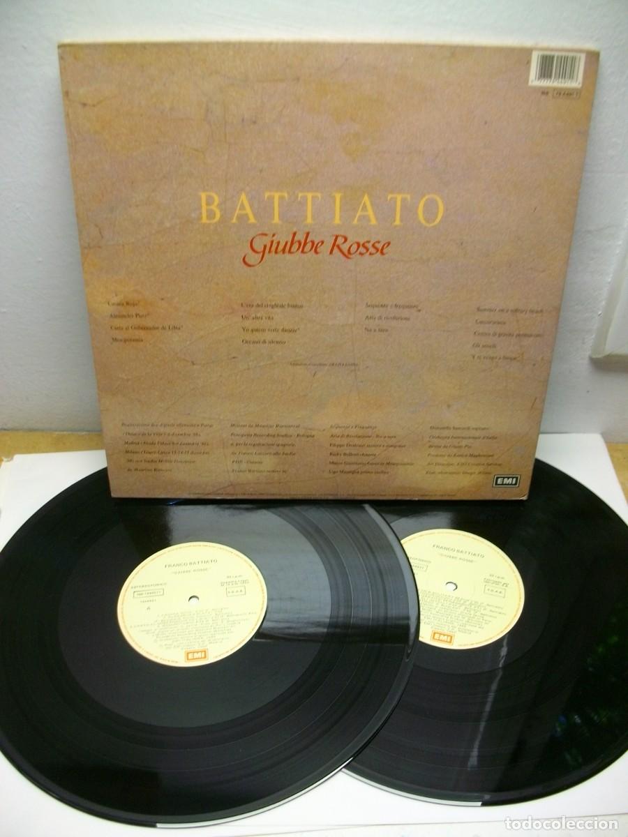 Discos de vinilo: Franco Battiato &ndash; Giubbe Rosse 2 LP - Foto 3