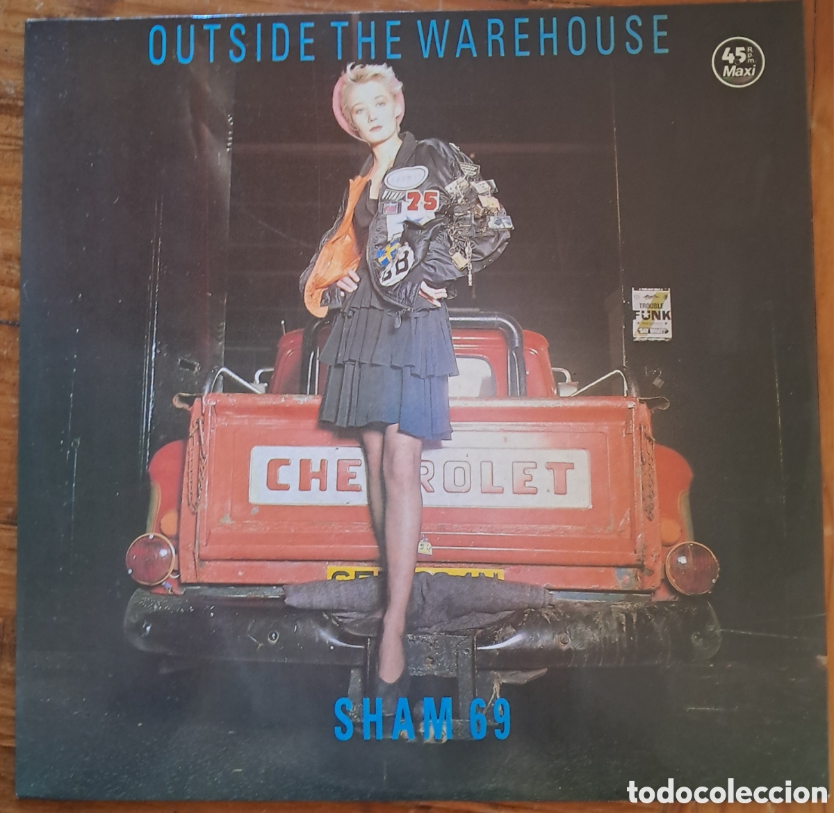 Discos de vinilo: Sham 69 &rdquo;outside the warehouse&rdquo; - Foto 1