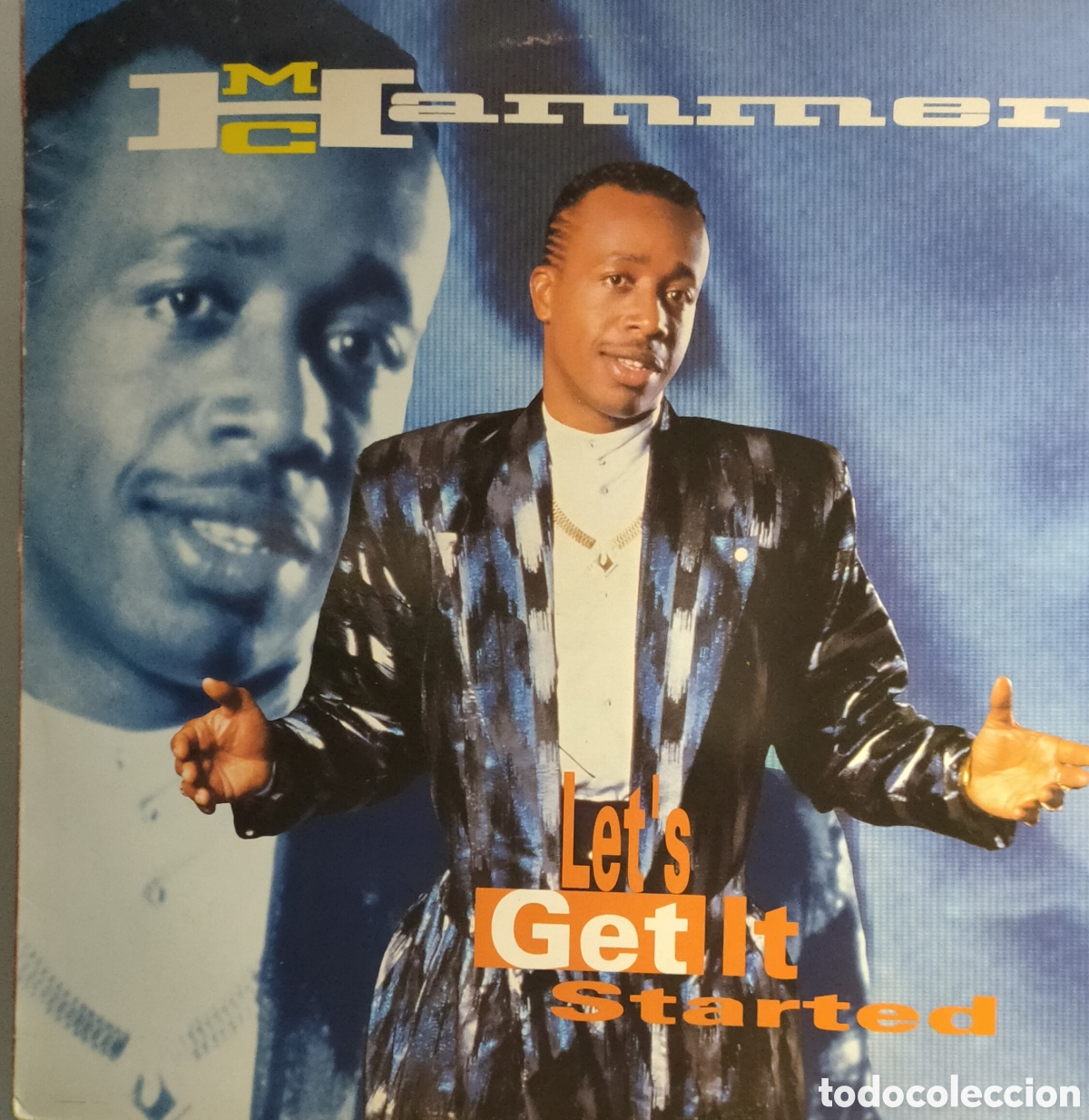 Discos de vinilo: M.C. Hammer &ndash; Lets Get It Started . 1991 original Spain LP disco 12&rdquo; vinilo - Foto 1