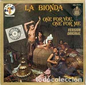 Discos de vinilo: La Bionda &lrm;&ndash; One For You, One For Me - Foto 1