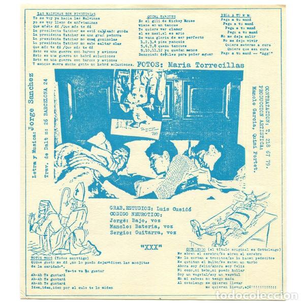 Discos de vinilo: Codigo Neurotico &ndash; Codigo Neurotico - EP - Foto 5