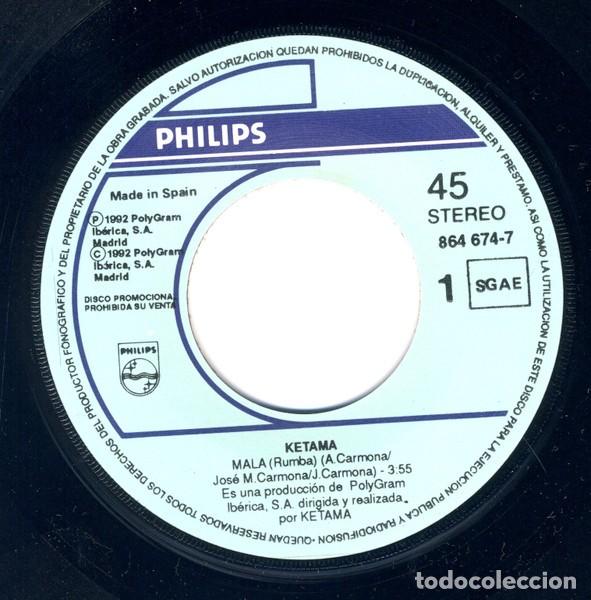 Discos de vinilo: Ketama &ndash; Mala - promocional - Foto 3