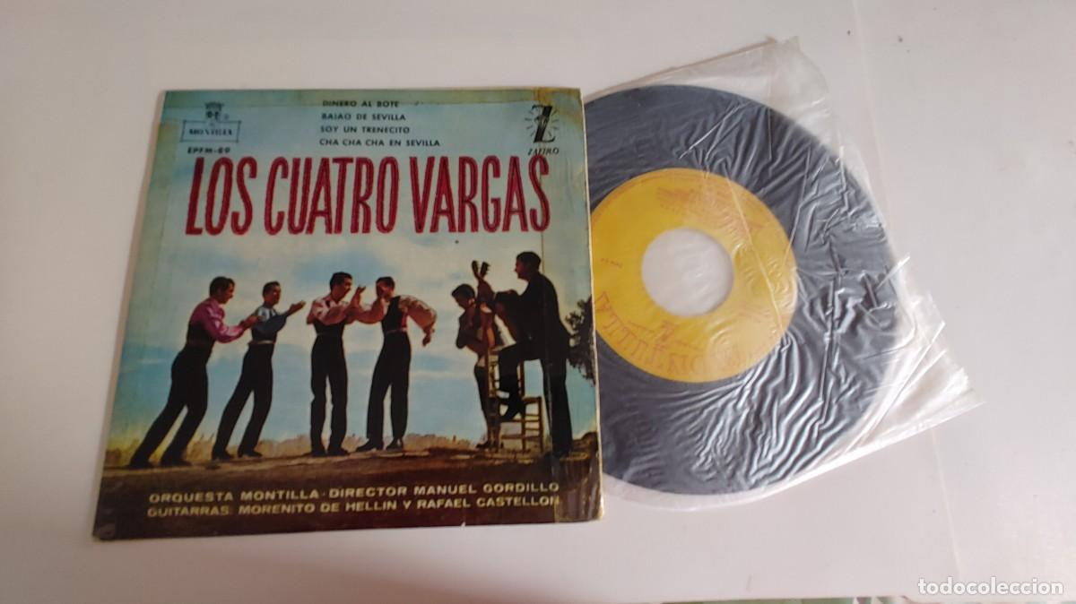 Discos de vinilo: LOS 4 VARGAS-EP DINERO AL BOTE +3 - Foto 1