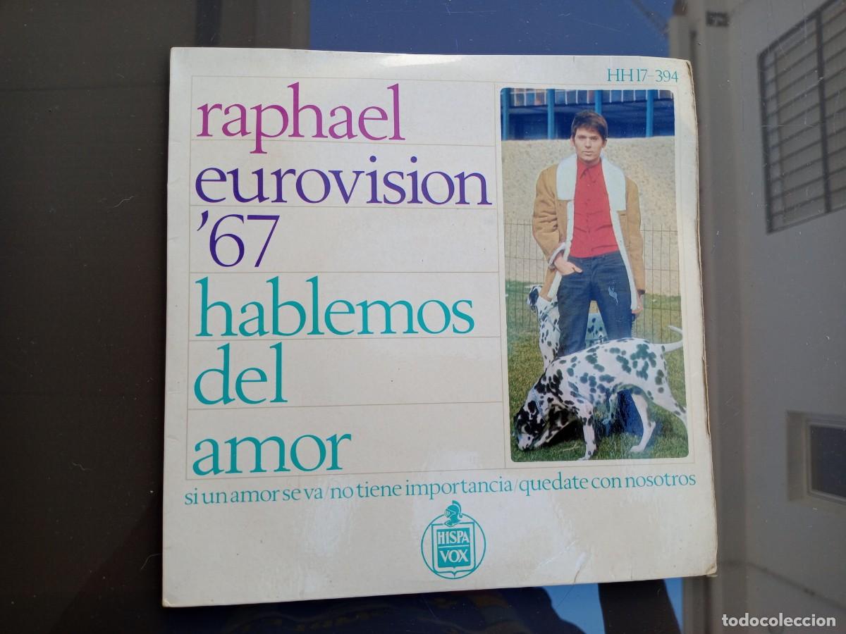 Discos de vinilo: RAPHAEL - HABLEMOS DEL AMOR (1967) (EP) - Foto 1