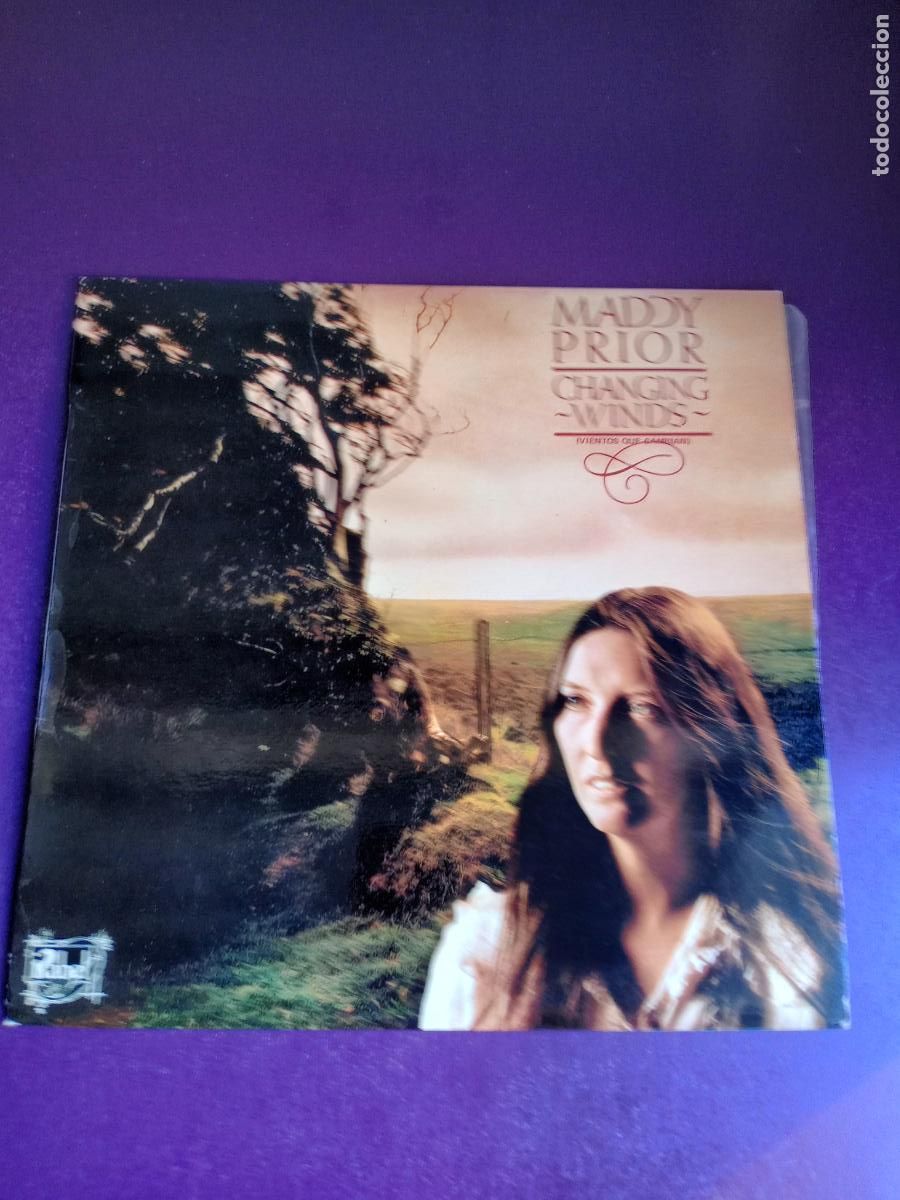 Discos de vinilo: Maddy Prior &ndash; Changing Winds - LP chrysalis 1981 - FOLK 70S -PENTANGLE - Foto 1