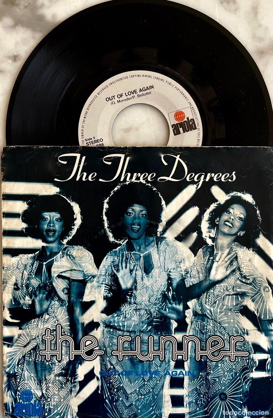 Discos de vinilo: THE THREE DEGREES. THERUNNER. SINGLE ORIGINAL HOLANDA - Foto 1