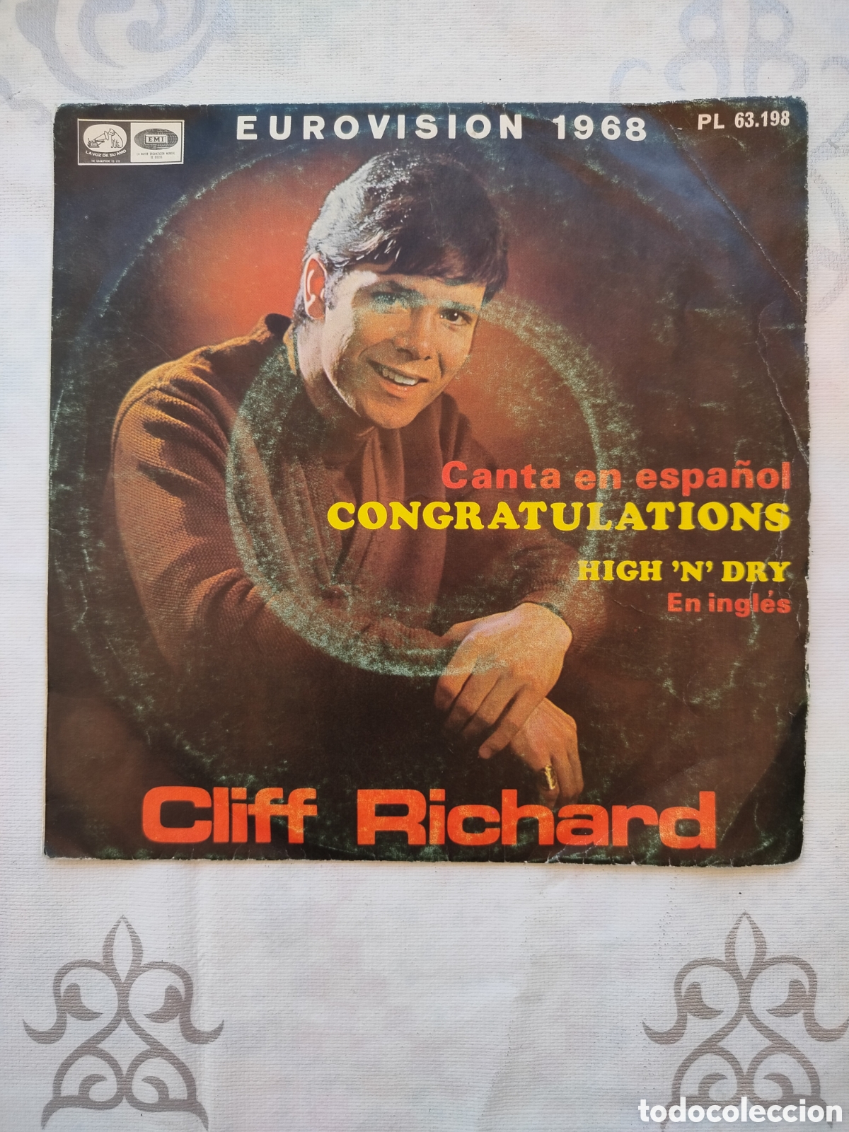 Discos de vinilo: Single Cliff Richards 1968 - Foto 1