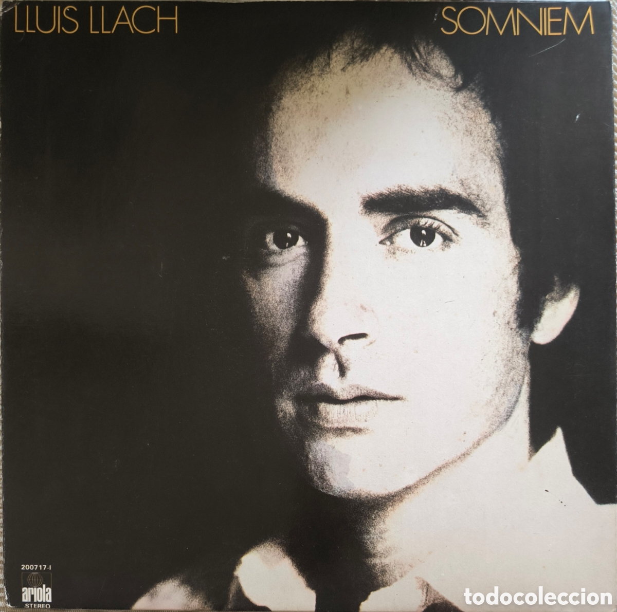 Discos de vinilo: SOMNIEM. LLUIS LLACH - Foto 2