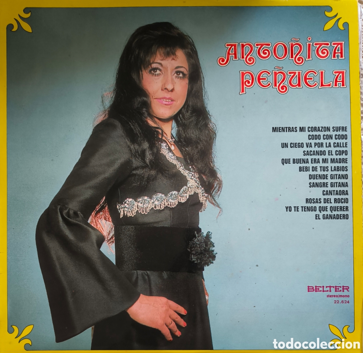 Discos de vinilo: ANTO&Ntilde;ITA PE&Ntilde;UELA. LP - Foto 1