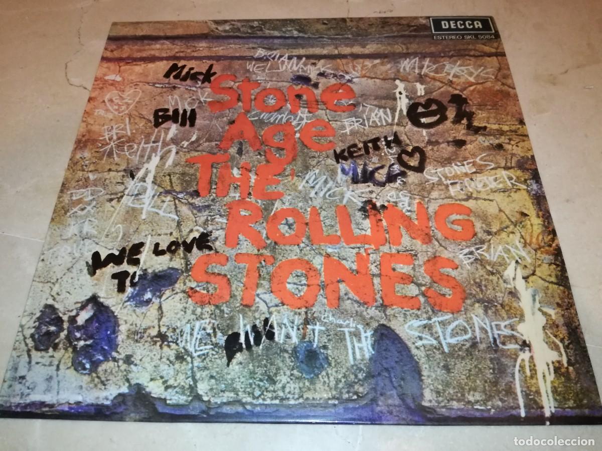 Discos de vinilo: THE ROLLING STONES-STONE AGE-PRIMERA EDICION ESPA&Ntilde;OLA 1971