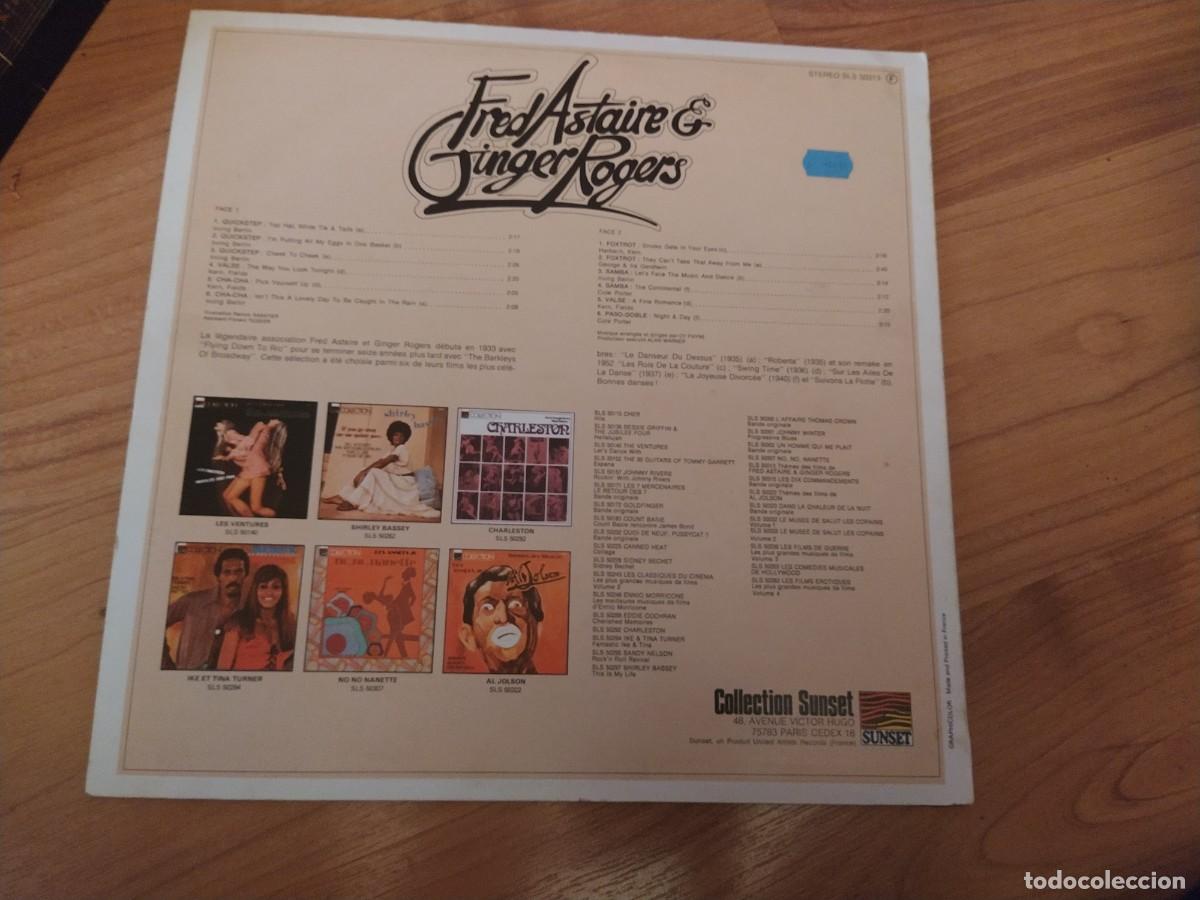 Discos de vinilo: Sunset Dance Orchestra &rdquo;Fred Astaire & Ginger Rogers&rdquo; - lp collection - Foto 2