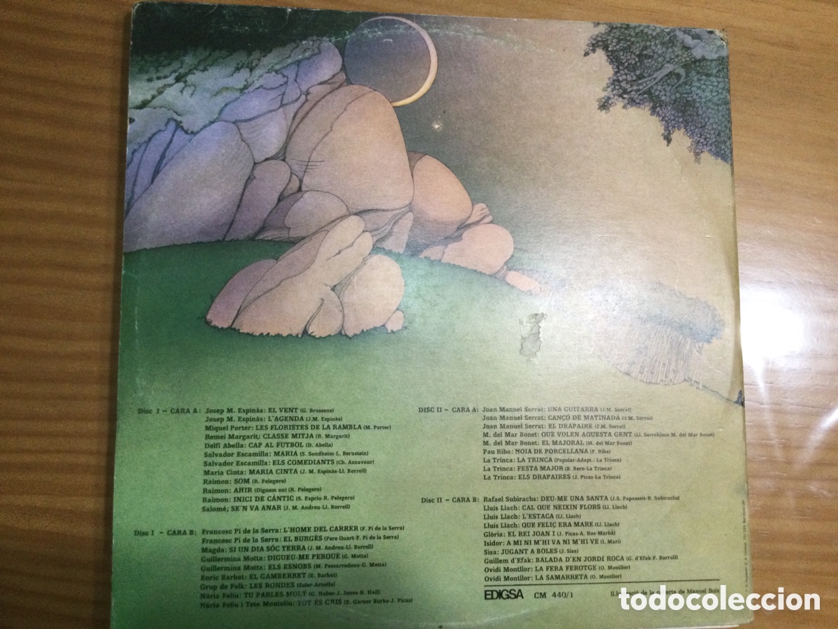 Discos de vinilo: 2LP + Libreto Dies i hores de la nova can&ccedil;o - Foto 2