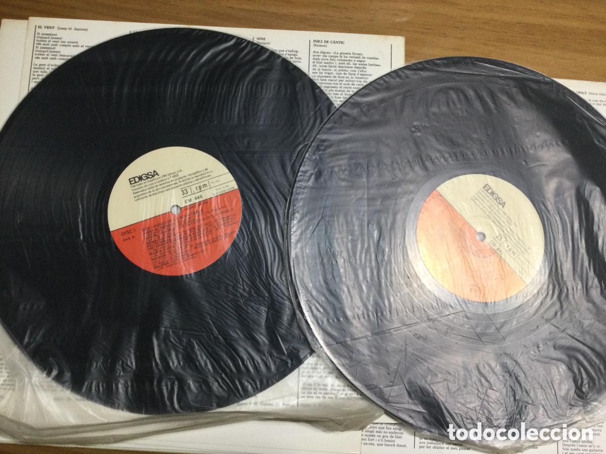 Discos de vinilo: 2LP + Libreto Dies i hores de la nova can&ccedil;o - Foto 11