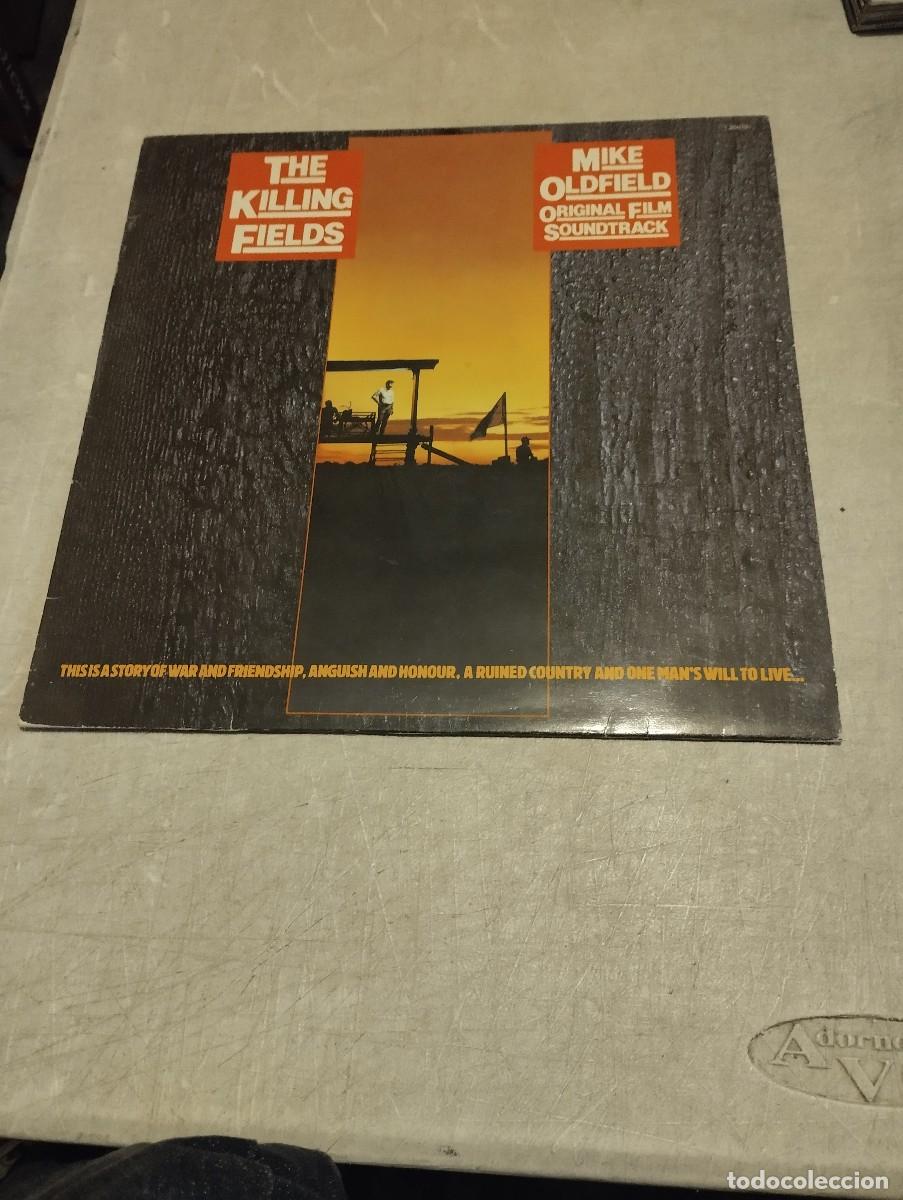 Discos de vinilo: Mike Oldfield LP The Killing Fields Esp.1984 - Foto 1