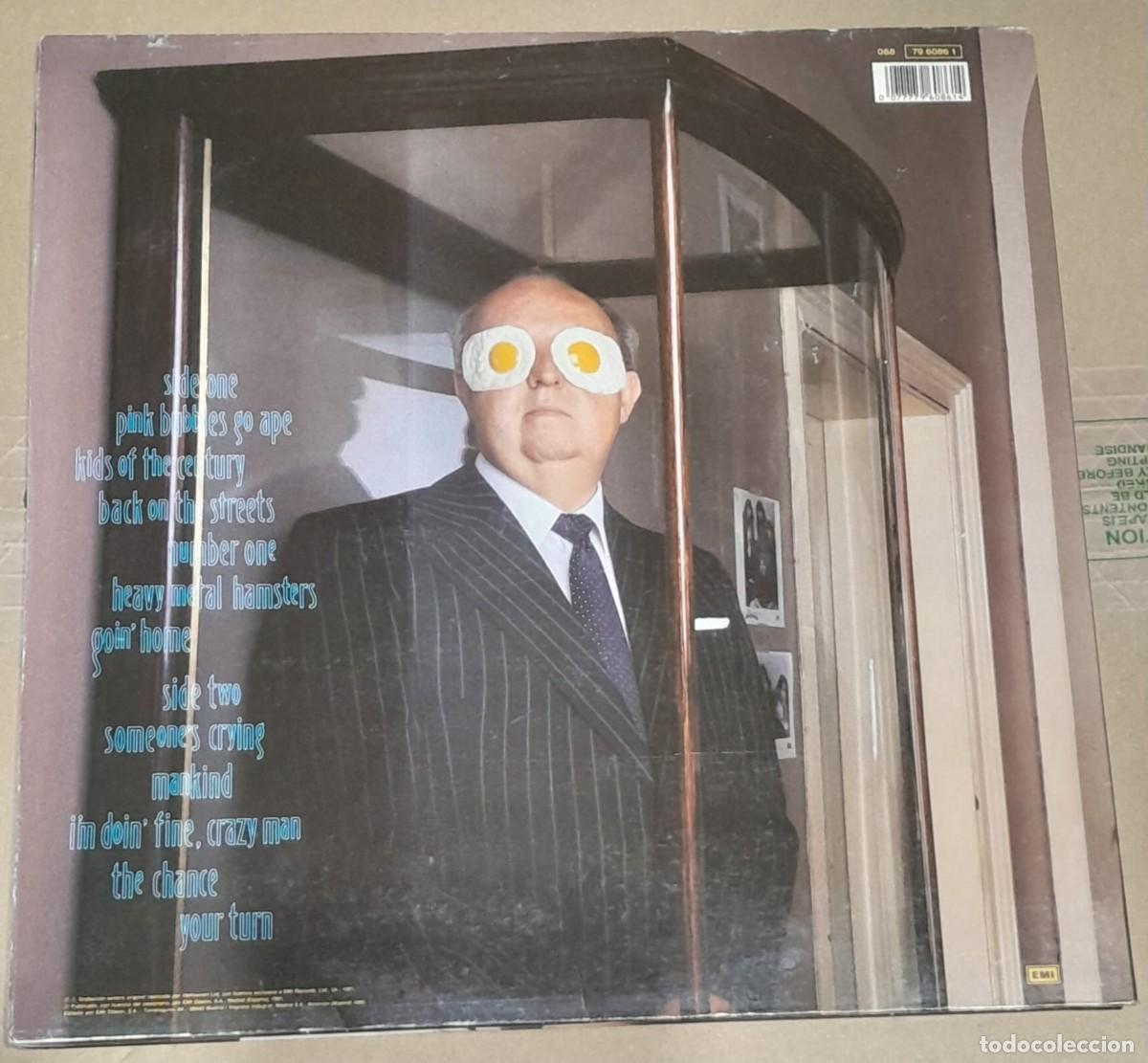 Discos de vinilo: HELLOWEEN - PINK BUBBLES GO APE - EMI SPAIN 1991 - GATEFOLD - Foto 2