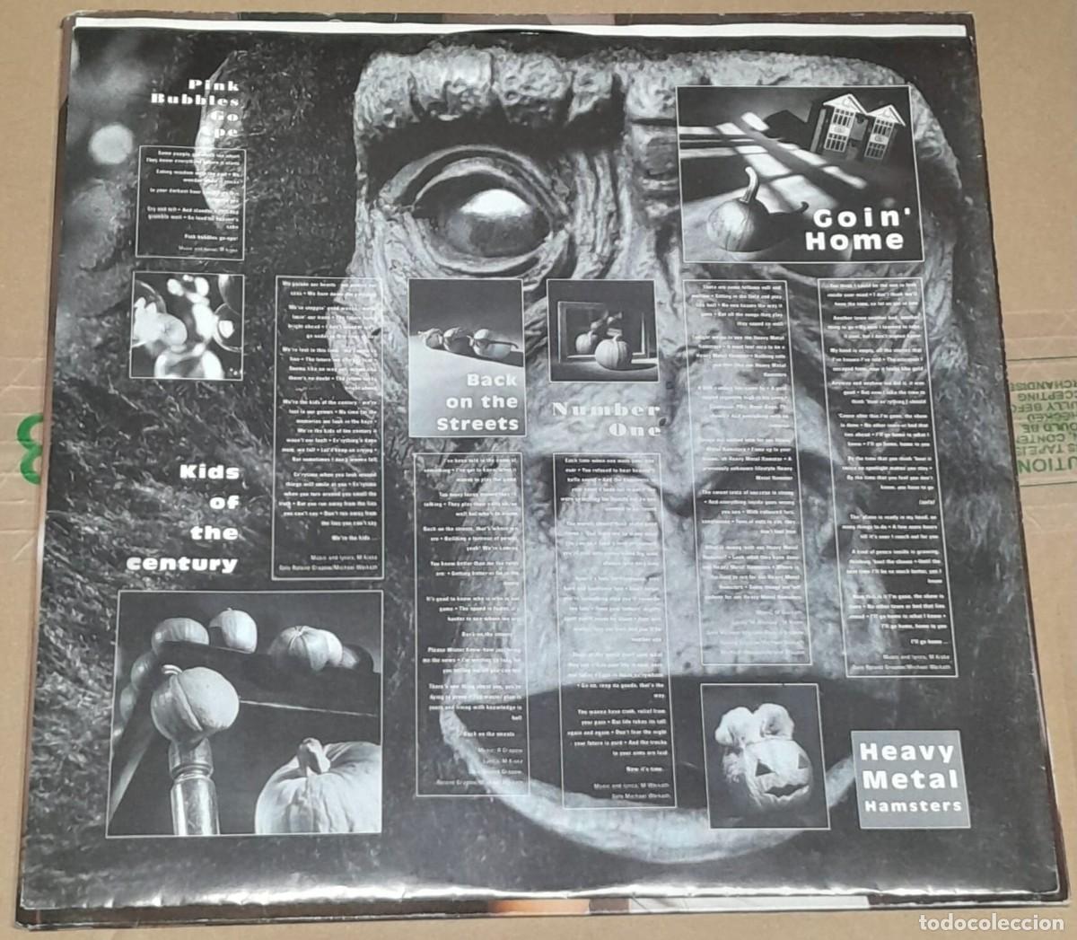 Discos de vinilo: HELLOWEEN - PINK BUBBLES GO APE - EMI SPAIN 1991 - GATEFOLD - Foto 3