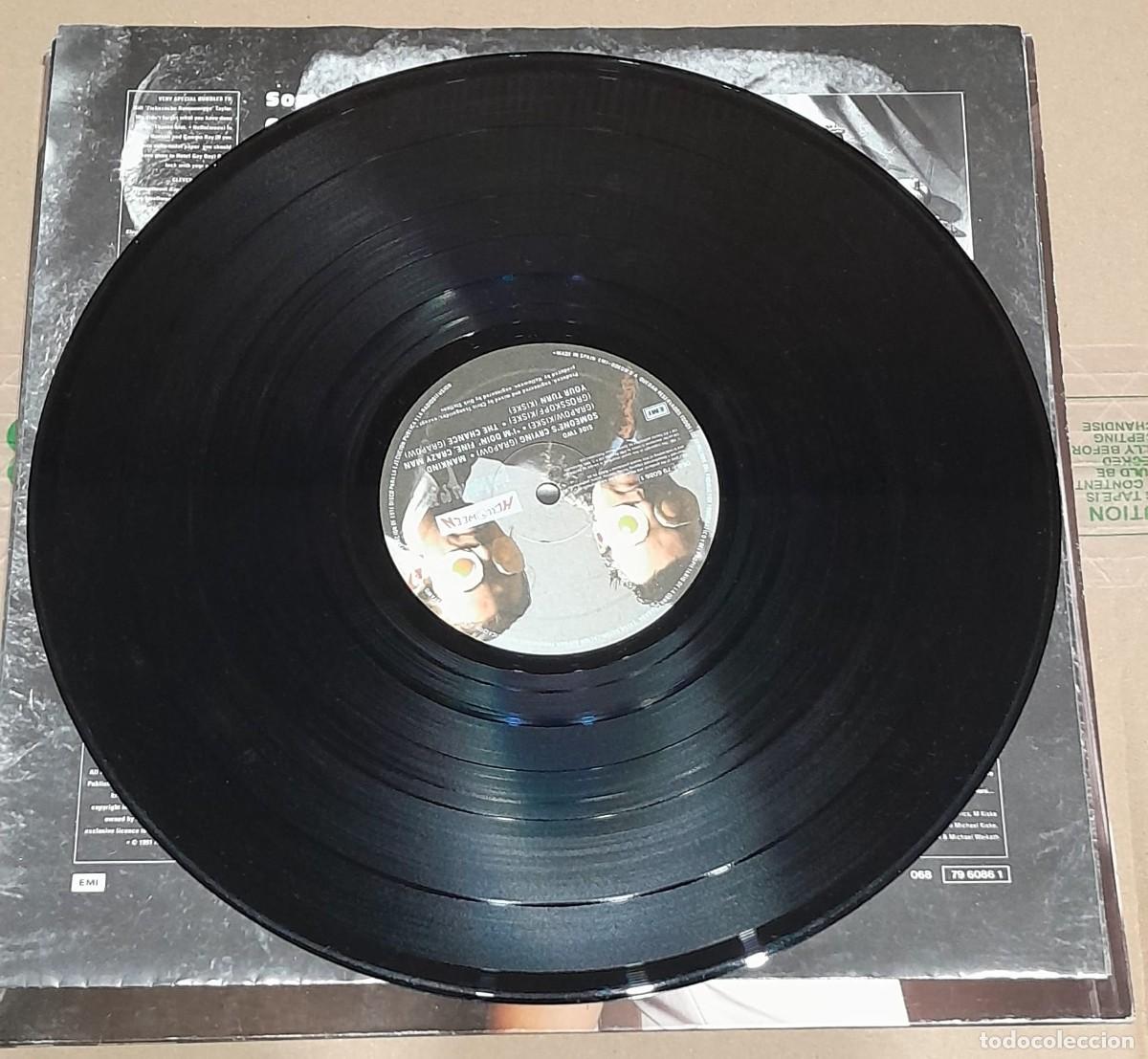 Discos de vinilo: HELLOWEEN - PINK BUBBLES GO APE - EMI SPAIN 1991 - GATEFOLD - Foto 5