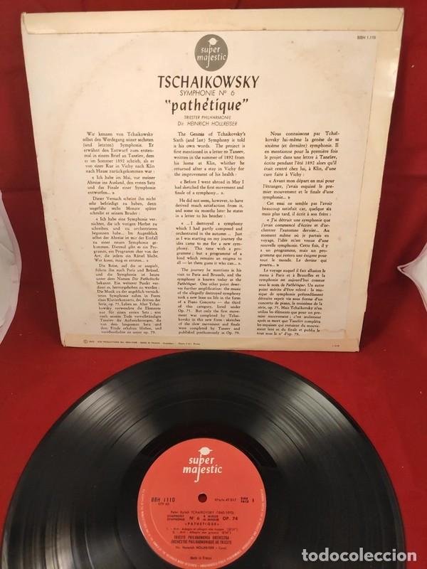 Discos de vinilo: LP Tschaikowsky - Symphone 6 Path&eacute;tique - Foto 2