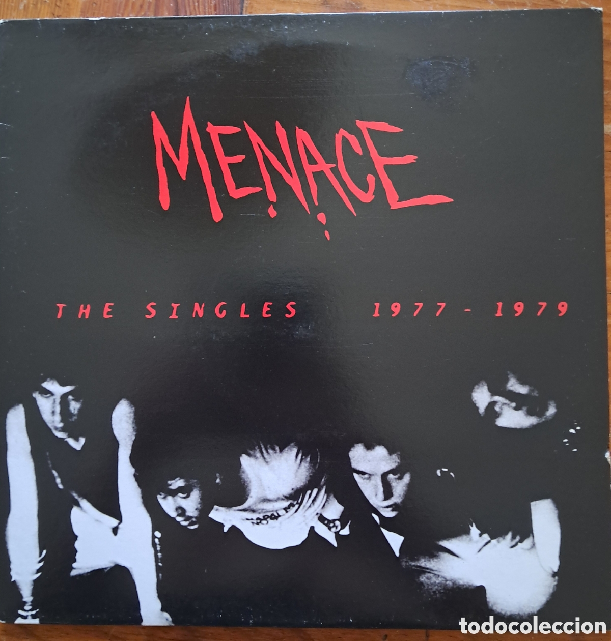 Discos de vinilo: Menace &rdquo;the singles 1977-1979) - Foto 1