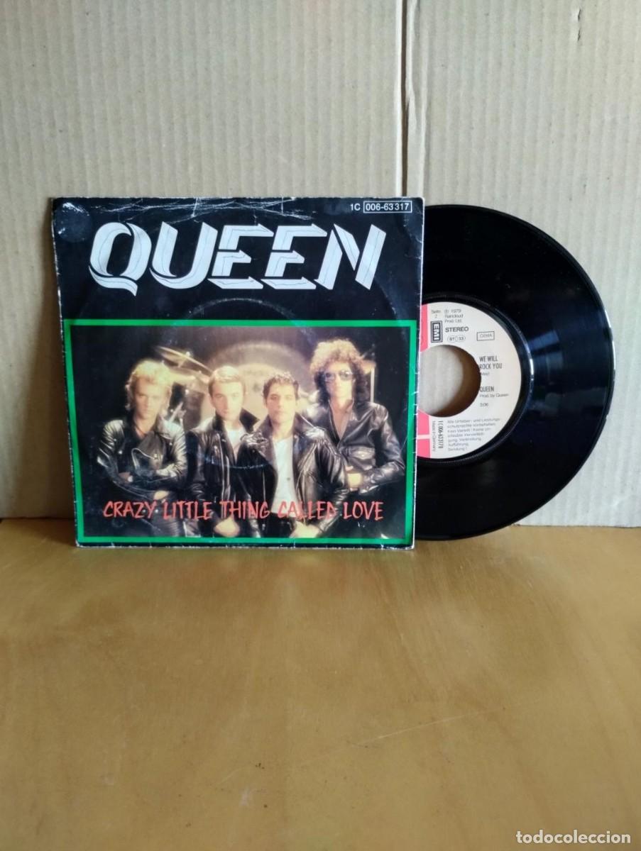 Discos de vinilo: QUEEN --- CRAZY LITTLE THING CALLED LOVE - Foto 1