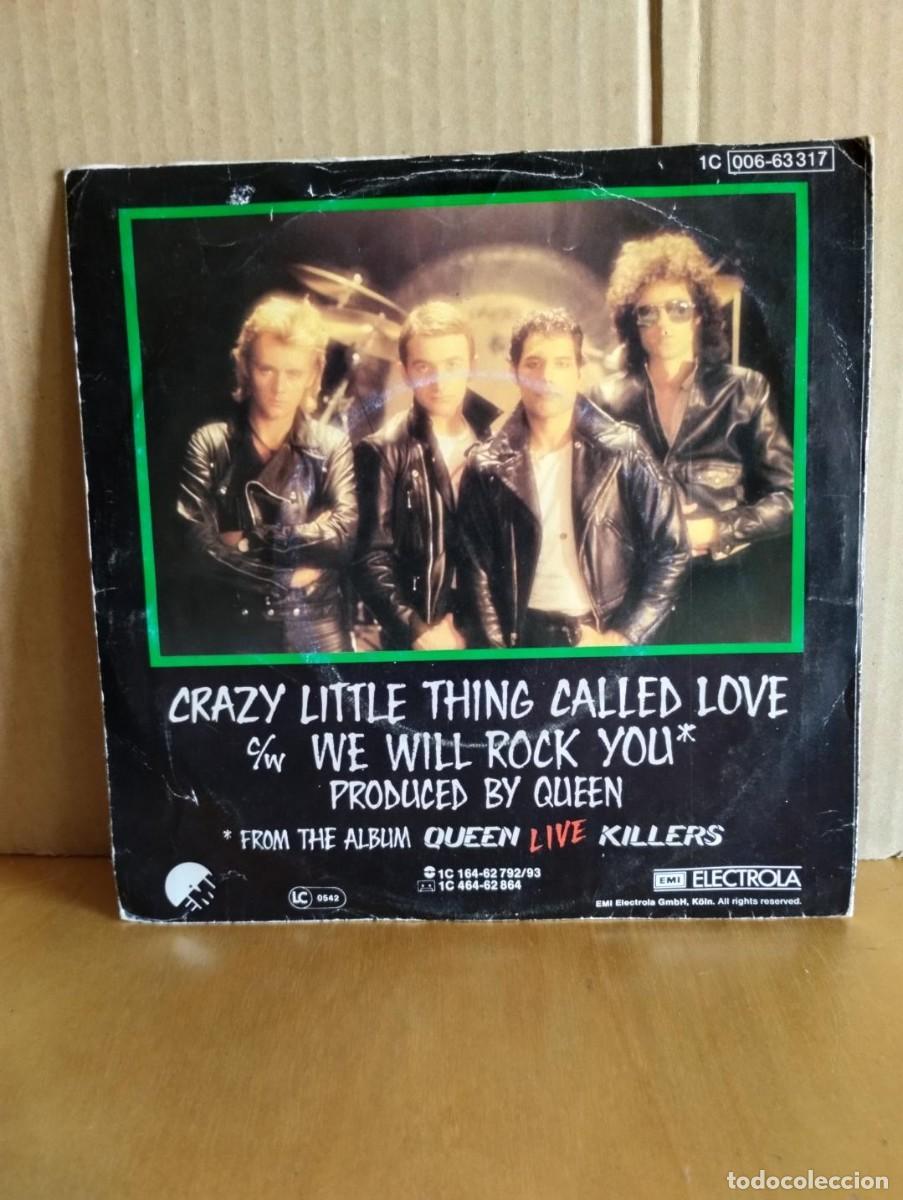 Discos de vinilo: QUEEN --- CRAZY LITTLE THING CALLED LOVE - Foto 2