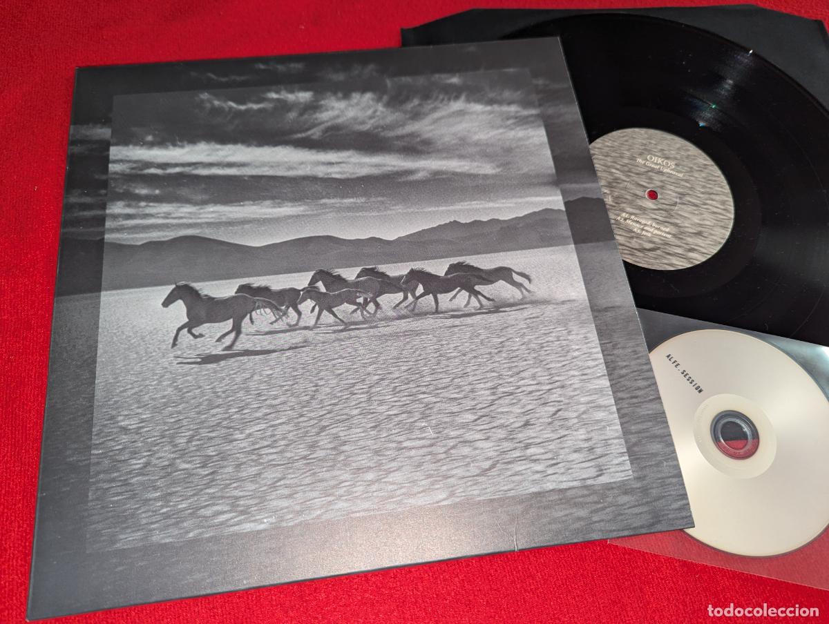 Discos de vinilo: OIKOS The great upheaval LP + CD 2017 Envelope ELECTRO EXPERIMENTAL SPAIN - Foto 1