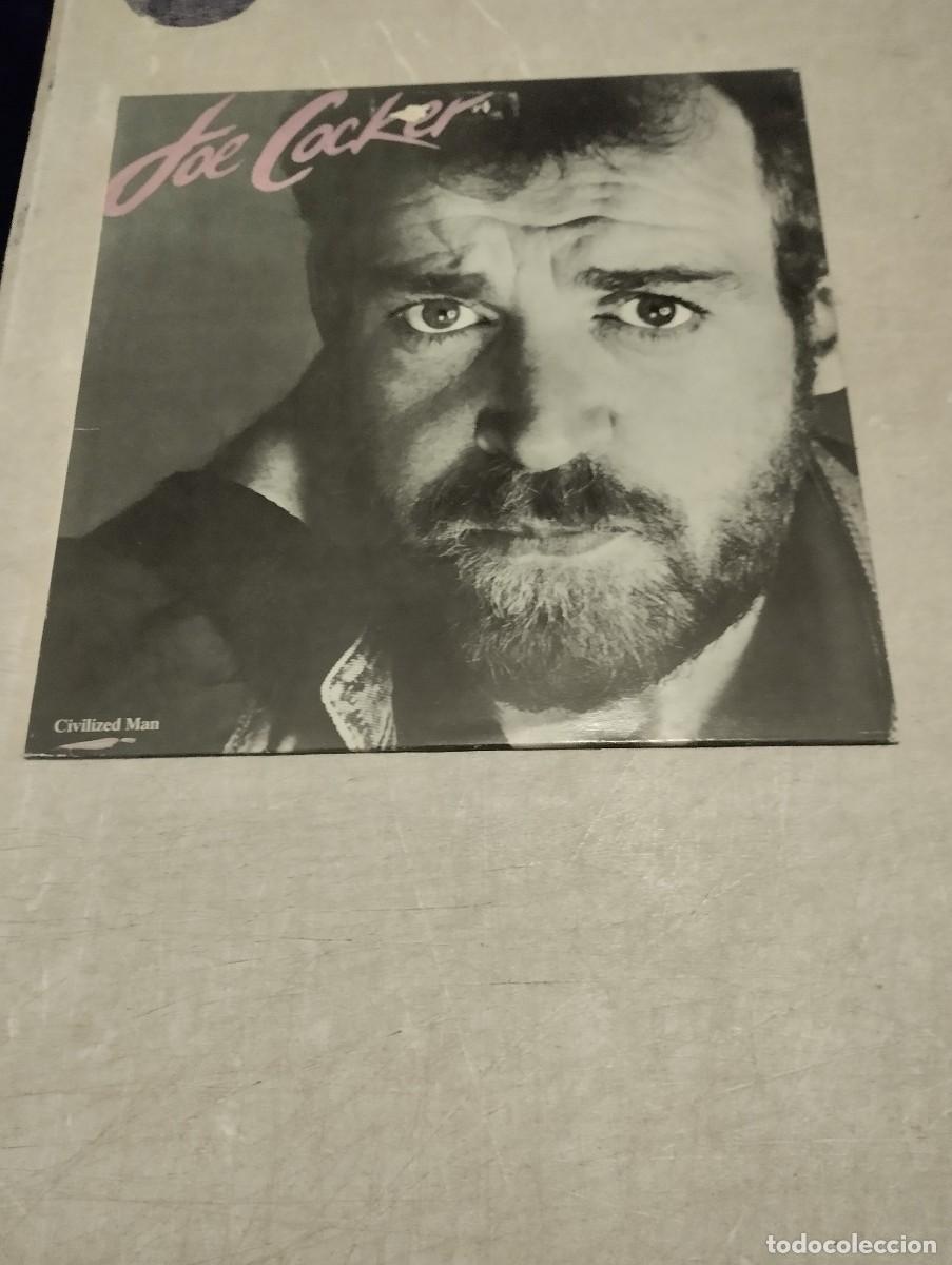Discos de vinilo: Joe Cocker LP Civilized Man Esp.1984 - Foto 1