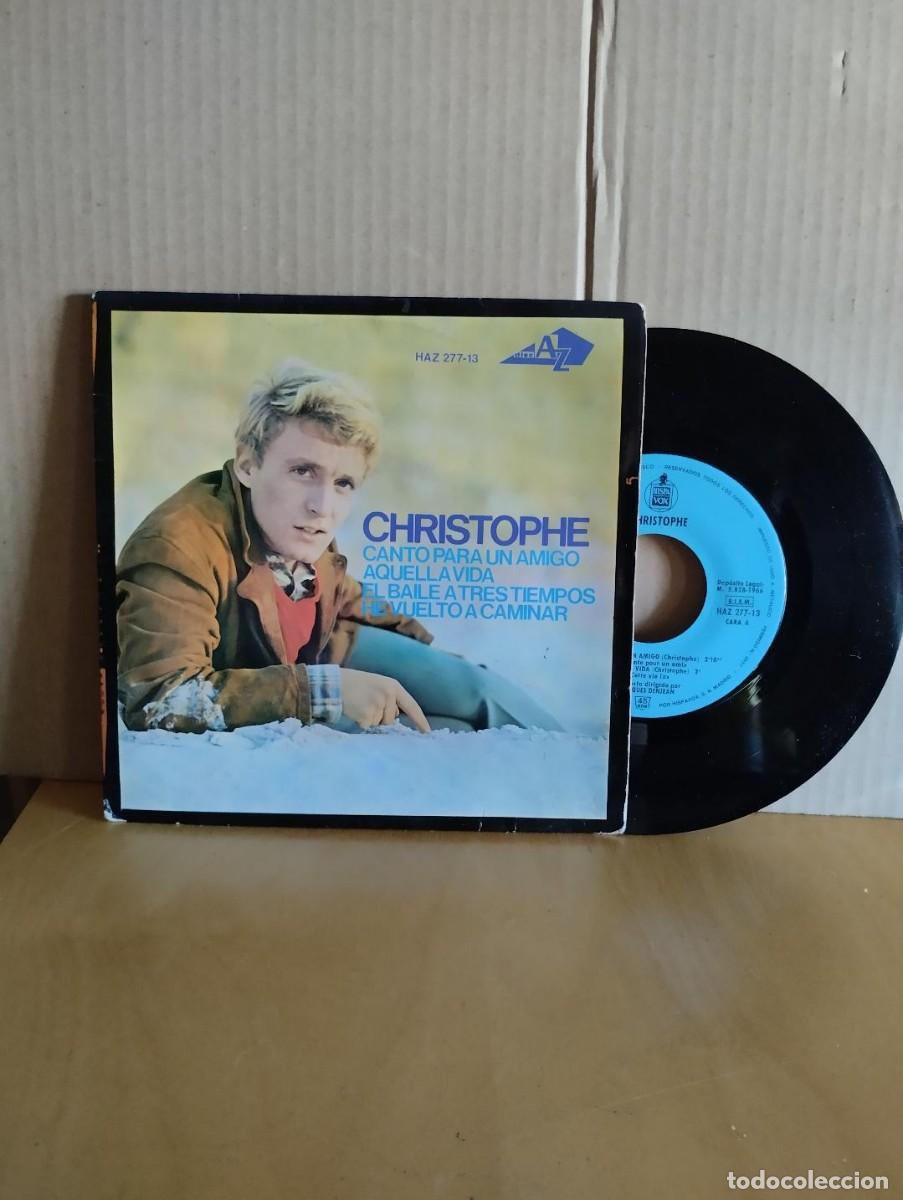 Discos de vinilo: CHRISTOPHE ---- CANTO PARA UN AMIGO +3 - Foto 1