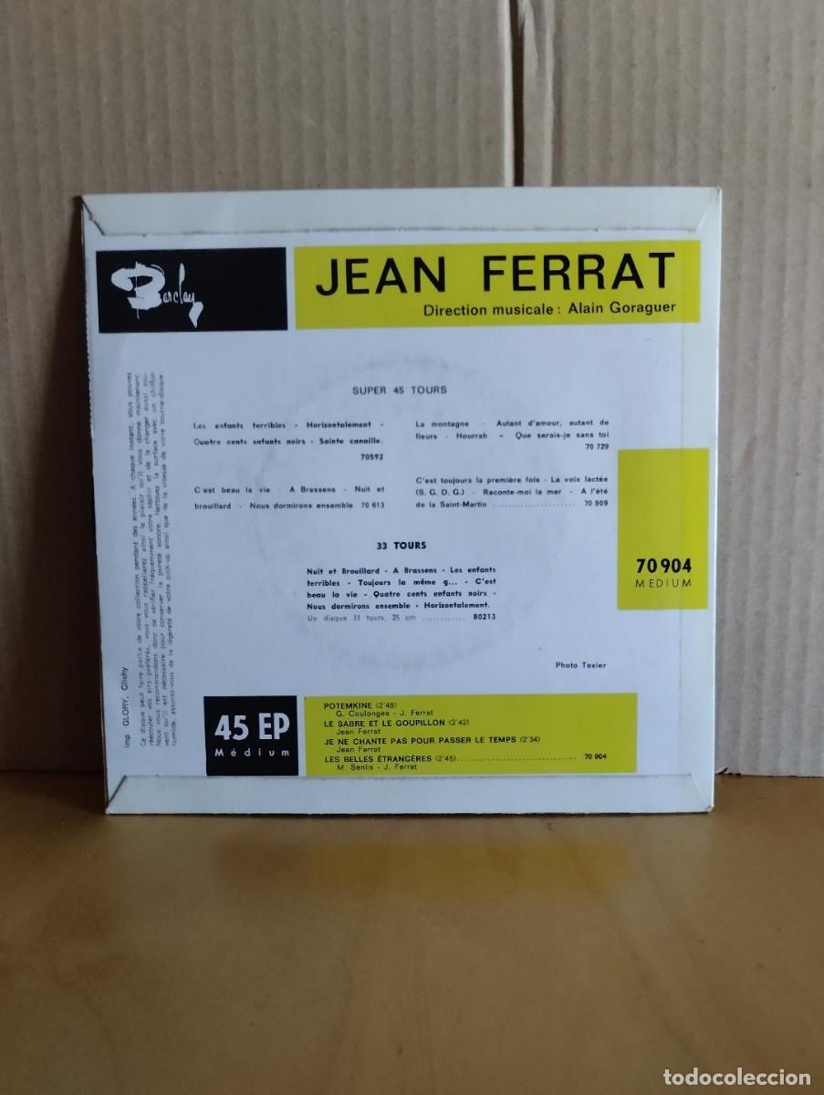 Discos de vinilo: JEAN FERRAT --- POTEMKINE +3 - Foto 2