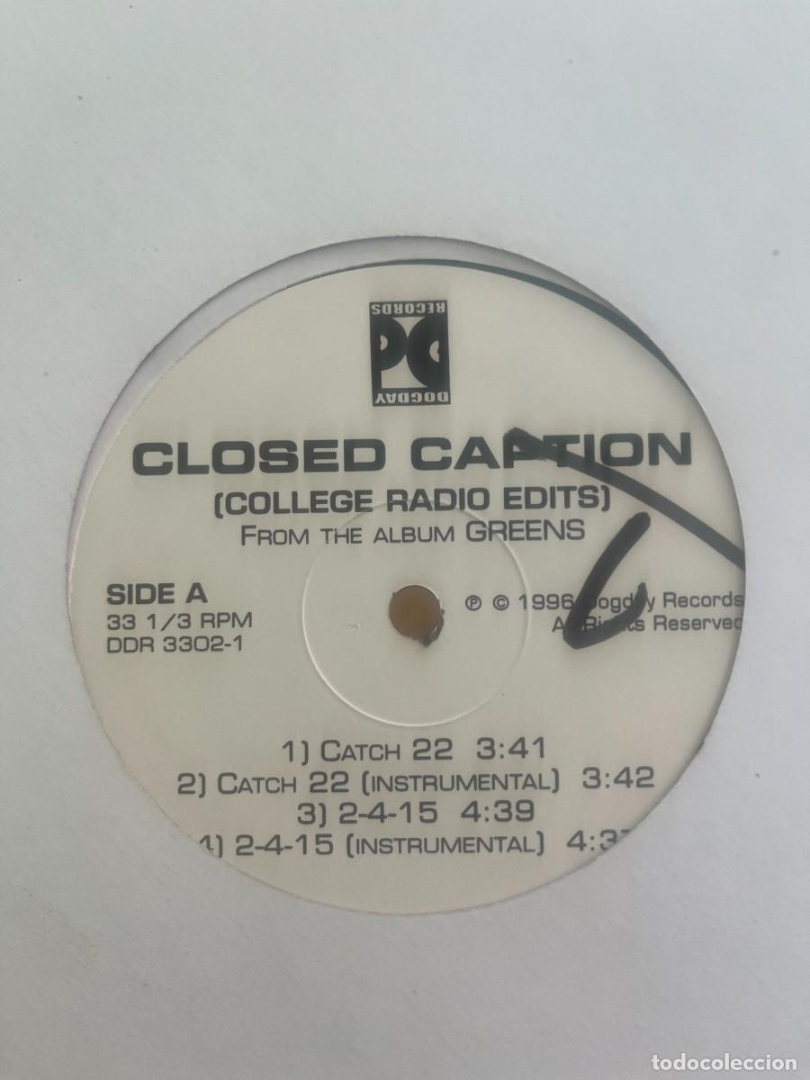 Discos de vinilo: Closed Caption Greens - Foto 2