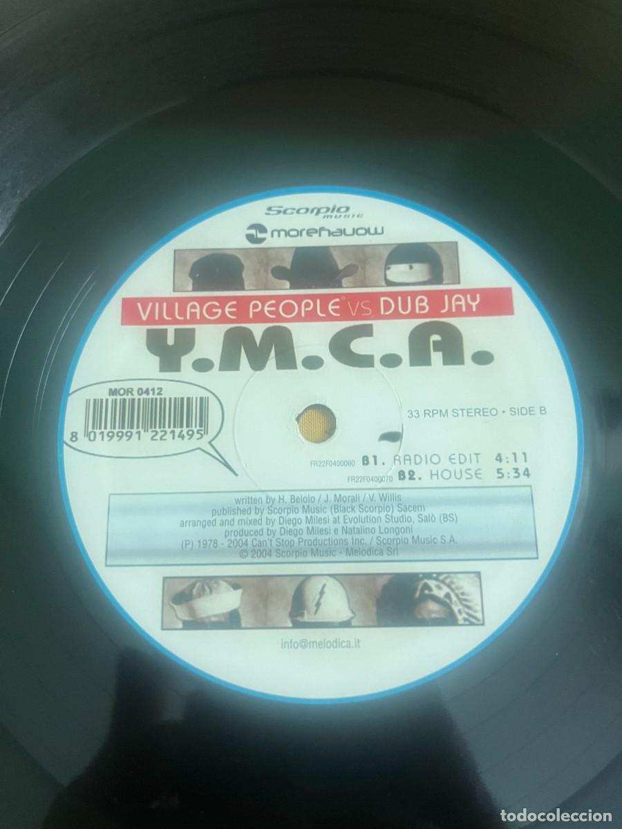 Discos de vinilo: Village People Vs Dub Jay Y.M.C.A. - Foto 2