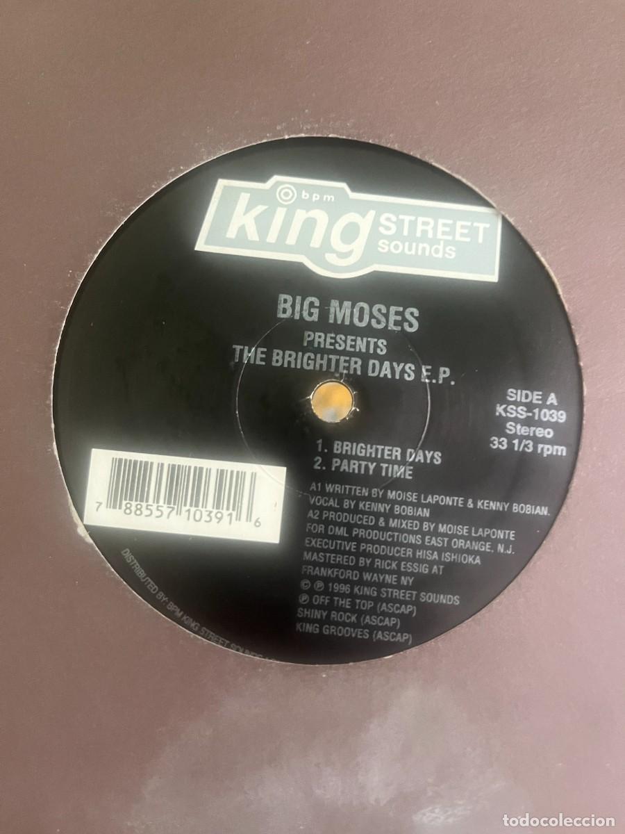 Discos de vinilo: Big Moses The Brighter Days E.P. - Foto 2