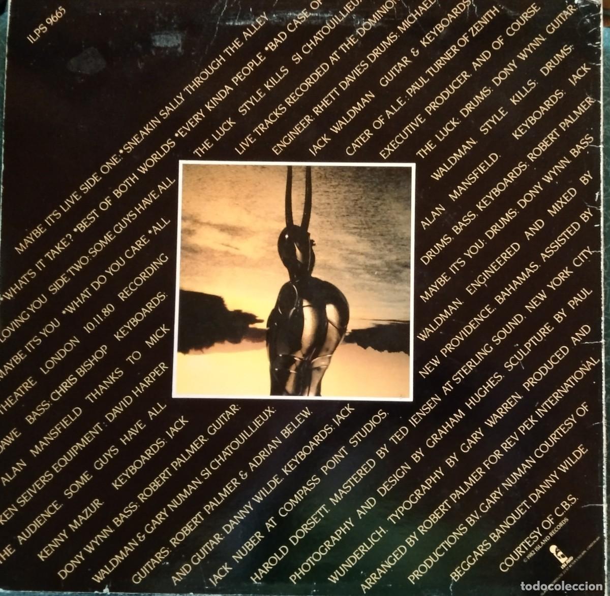 Discos de vinilo: LP VINILO ROBERT PALMER A&Ntilde;O 1982 - Foto 4