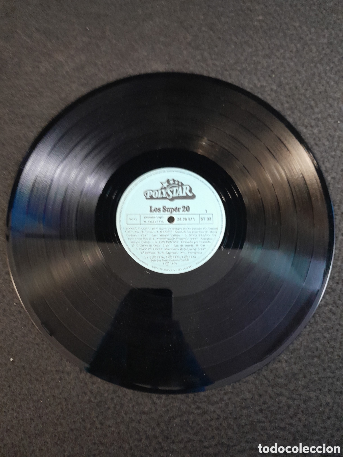 Discos de vinilo: LP-126. LP DISCO DE VINILO. LOS SUPER 20. 2 DISCOS. POLYSTAR. - Foto 5