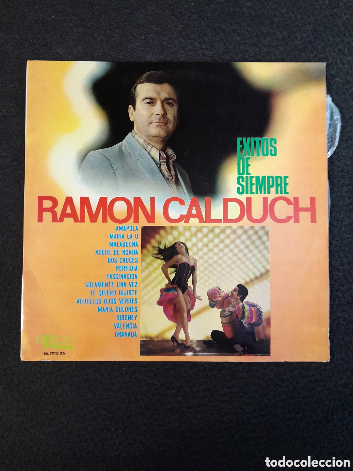 Discos de vinilo: LP-134. LP DISCO DE VINILO. RAMON CALDUCH. EXITOS DE SIEMPRE. EKIPO. - Foto 1
