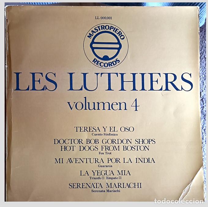 Discos de vinilo: Les Luthiers &ndash; Volumen 4 - Foto 1