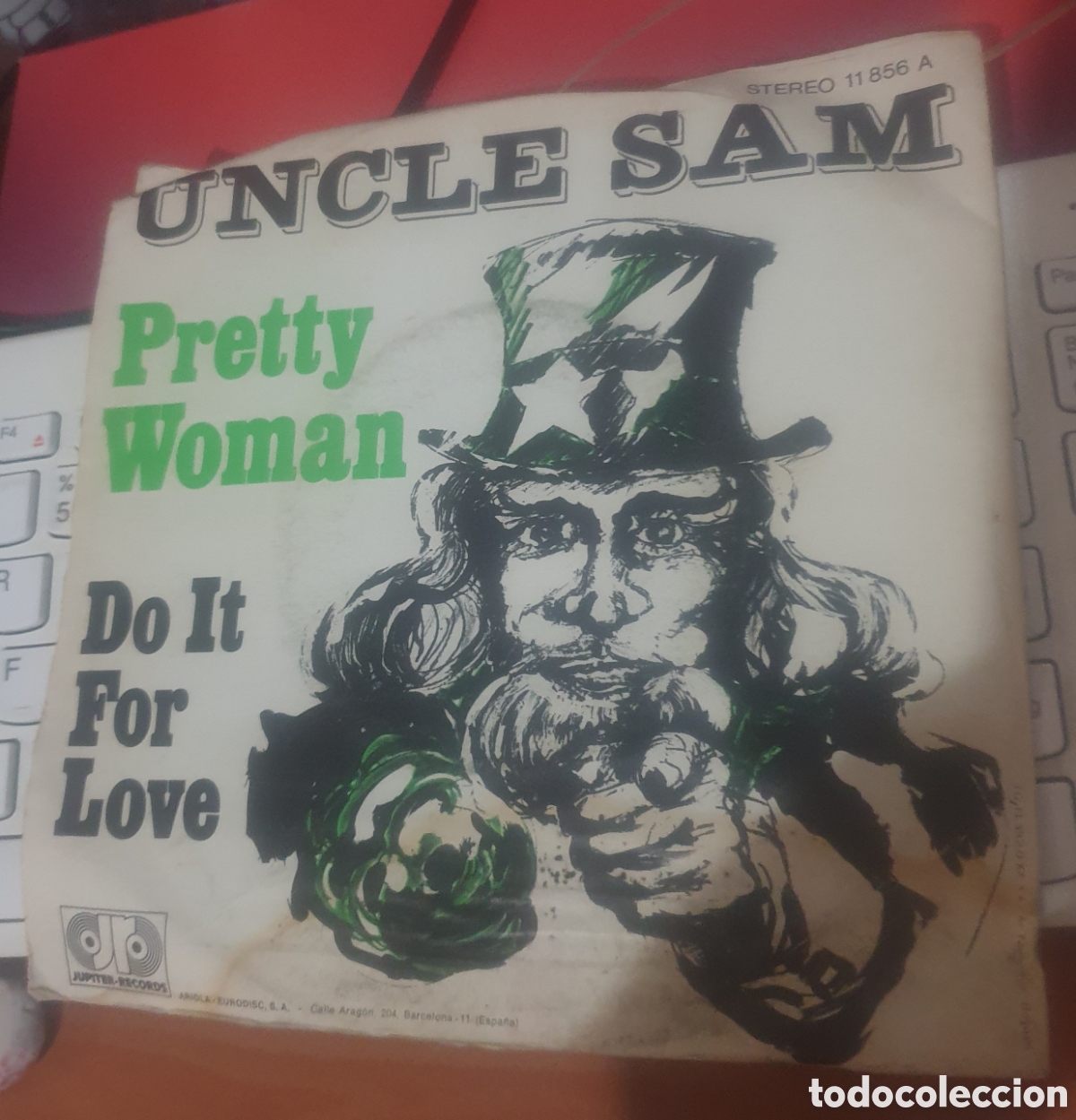 Discos de vinilo: Uncle Sam - Pretty woman - Foto 2