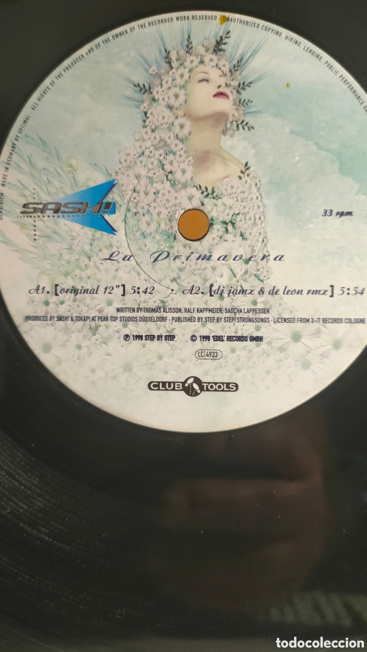 Discos de vinilo: Sash! &ndash; La Primavera . 1998 original Germany disco 12&rdquo; vinilo - Foto 1